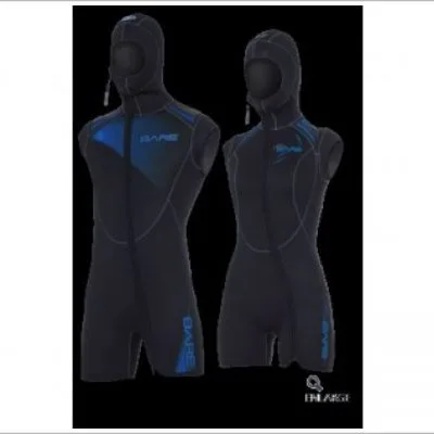 Bare 7mm Sport Step-in Hooded Wetsuit Vest