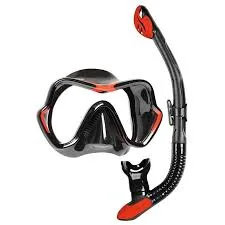 Mares One Vision and Ergo Dry top snorkel combo