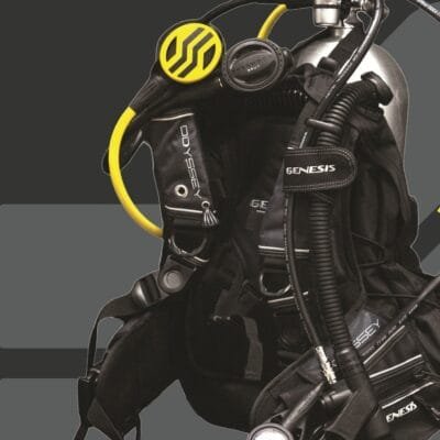 Genesis Origin BCD with Sherwood Brut Regulator, Standard Octo, 2-Gauge Analog Console